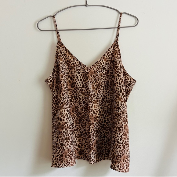 A NEW DAY Leopard Animal Print Camisole Tank Top - Picture 4 of 12